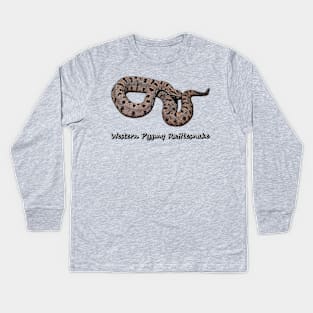 Western Pygmy Rattlesnake Kids Long Sleeve T-Shirt